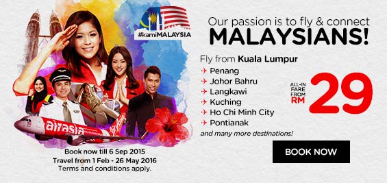 AirAsia Promotion And AirAsia Booking Malaysia 2015 -2016