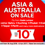 AirAsia Booking 15-21 August 2016 Special Offer|  Book Low Fares Online Now !!!