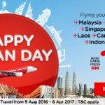 AirAsia Malaysia Booking August 2016 As Low As RM10