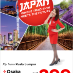 AirAsia Fly from Kuala Lumpur to Japan March 2017