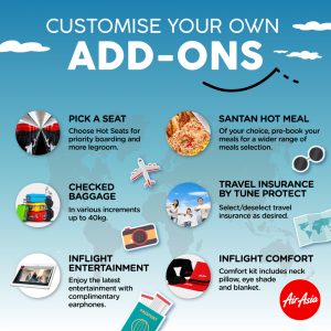 AirAsia Cheap Flight To Makassar - Add Ons