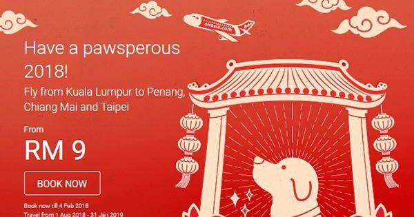 AirAsia Pawsperous 2018 Promo