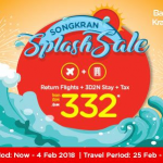 AIRASIA THAILAND PROMOTION 2018 - AirAsiaGo Songkran Splash Sale