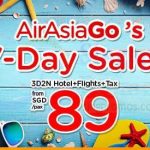 AIRASIA SINGAPORE PROMOTION 2018 - AirAsiaGo 7-Day Sale