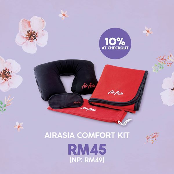 AirAsia Comfort Kit