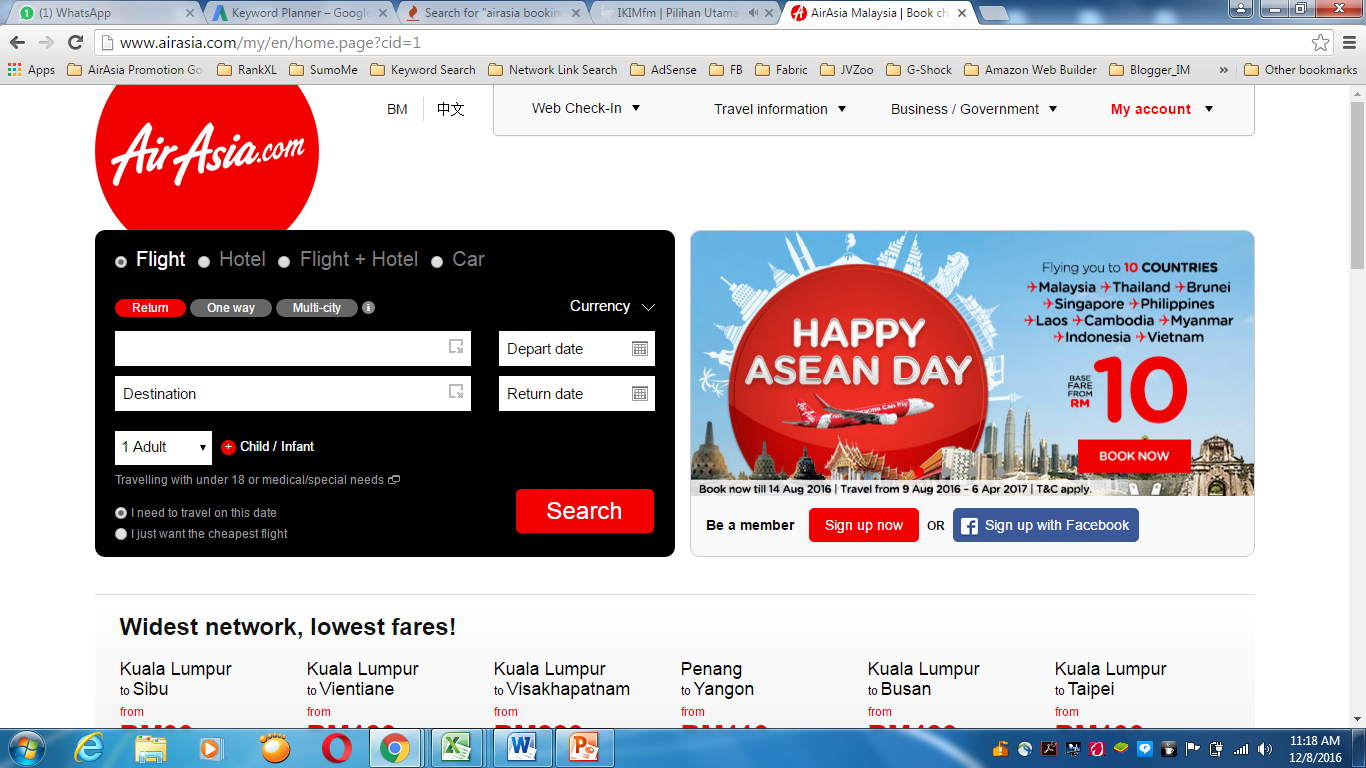 asia travel booking