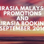 AirAsia Malaysia Promotions And Booking Online September 2016