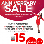 AirAsia Anniversary Sale 2017